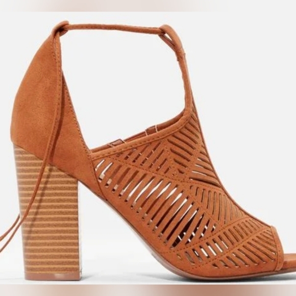 Just Fab Seduction Caged Heeled Sandal! SIZE 8.5. BRAND NEW AND NEVER WORN!✨️ - Picture 2 of 16